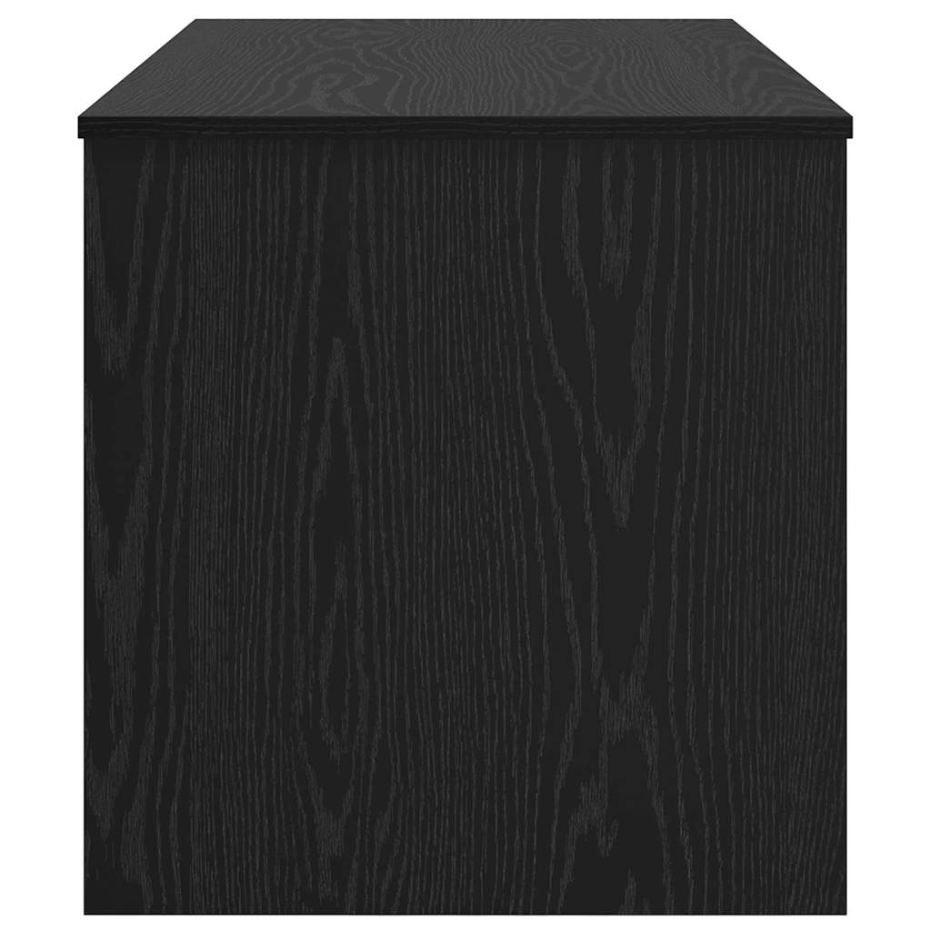 Coffee Table Black Oak 80 x 50.5 x 41.5 cm Engineered Wood
