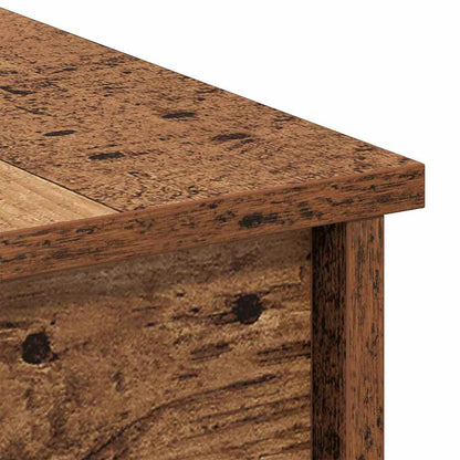 Coffee Table Old Wood 102 x 50.5 x 46.5 cm Engineered Wood