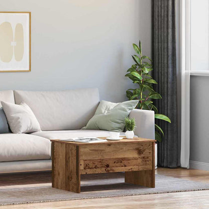 Coffee Table Old Wood 102 x 50.5 x 46.5 cm Engineered Wood
