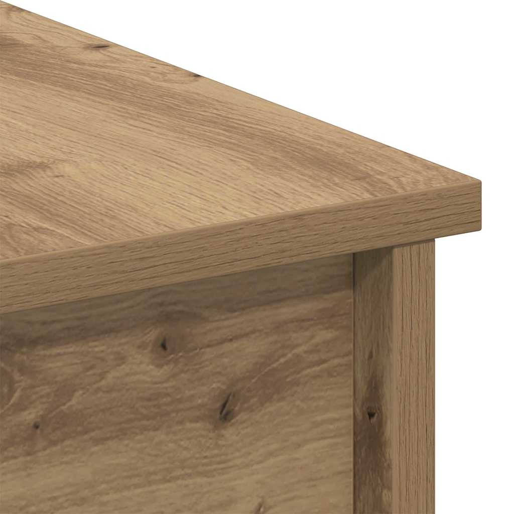 Coffee Table Artisan Oak 102 x 50.5 x 46.5 cm Engineered Wood