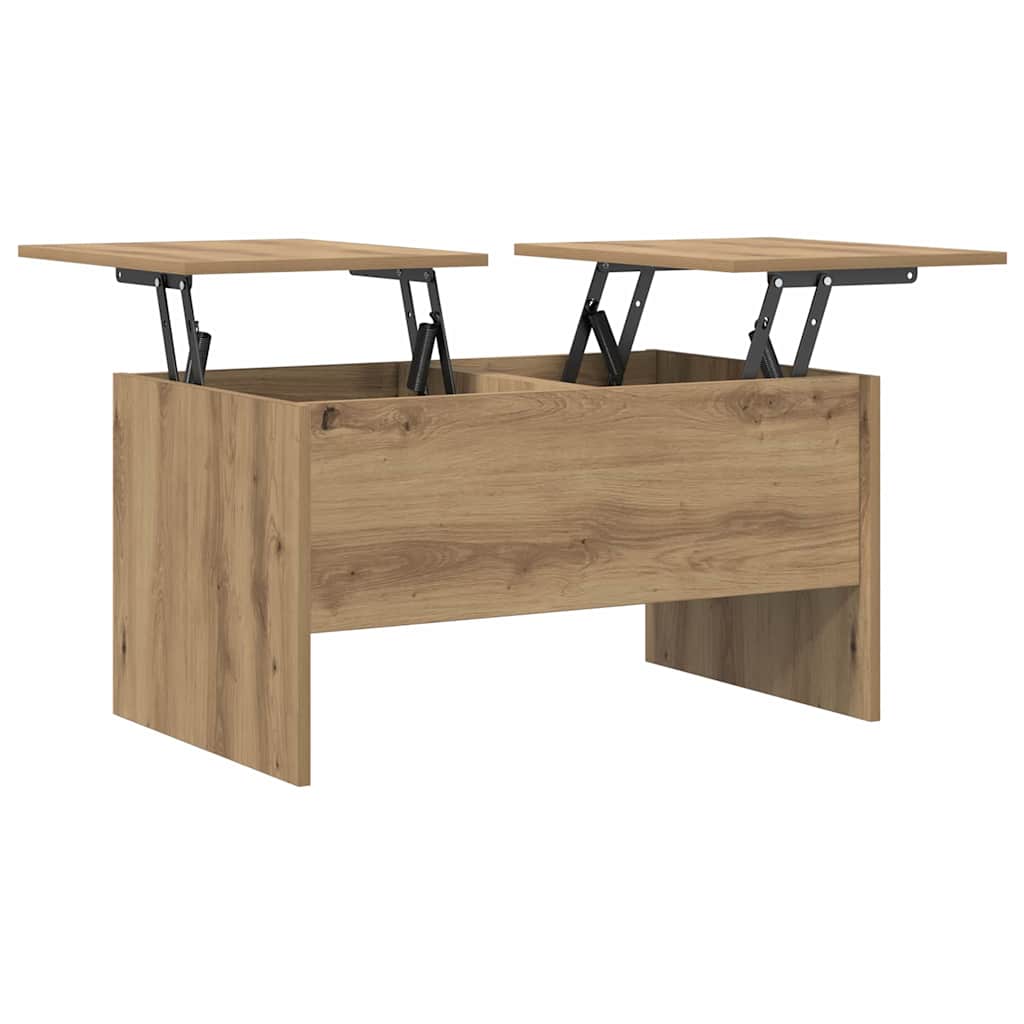 Coffee Table Artisan Oak 102 x 50.5 x 46.5 cm Engineered Wood