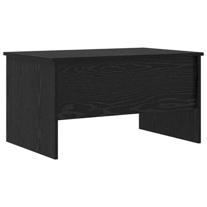Coffee Table Black Oak 102 x 50.5 x 46.5 cm Engineered Wood