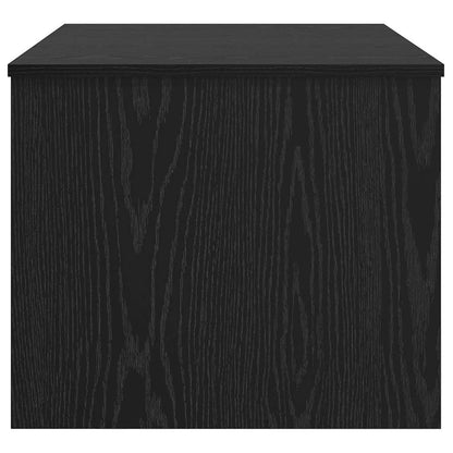 Coffee Table Black Oak 102 x 50.5 x 46.5 cm Engineered Wood