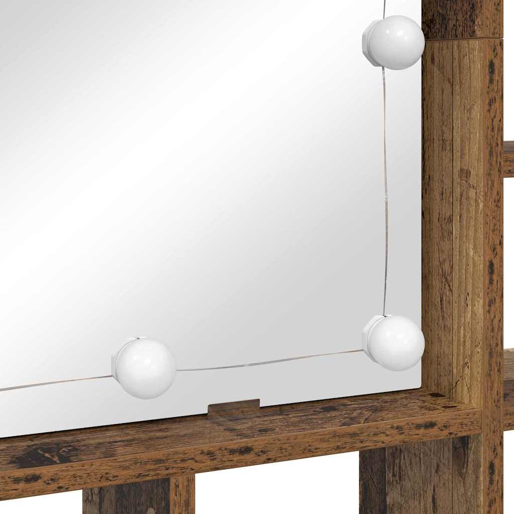 Mirror Cabinet Old wood 91 x 15 x 76.5 cm Engineered Wood