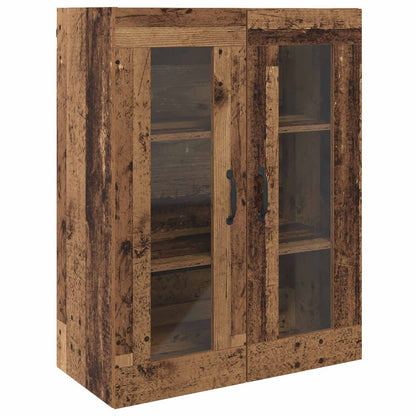 Storage Cabinet Wall-mounted Old Wood 69.5 x 34 x 90 cm