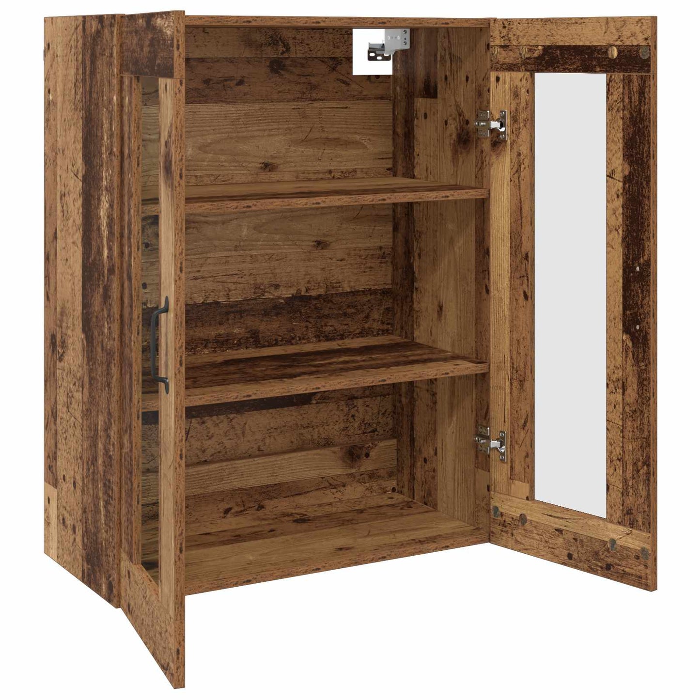 Storage Cabinet Wall-mounted Old Wood 69.5 x 34 x 90 cm