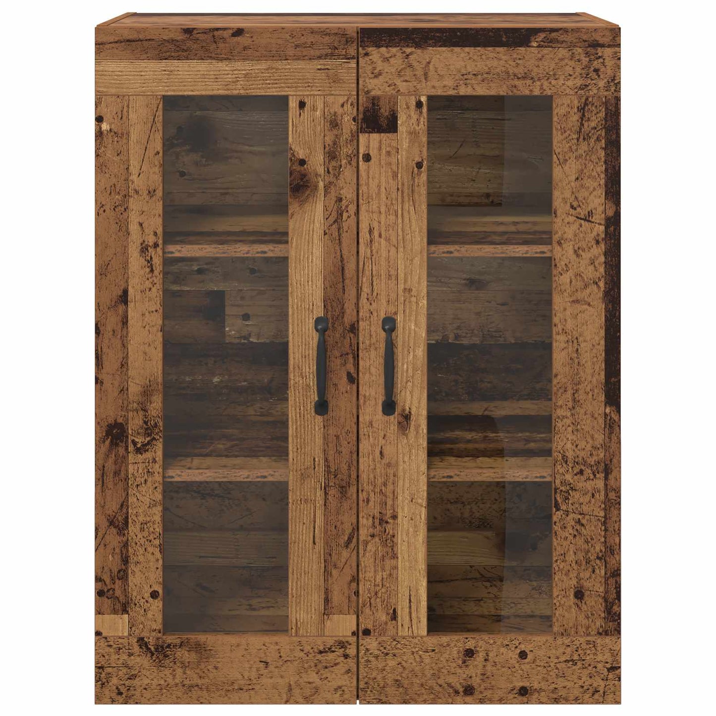 Storage Cabinet Wall-mounted Old Wood 69.5 x 34 x 90 cm