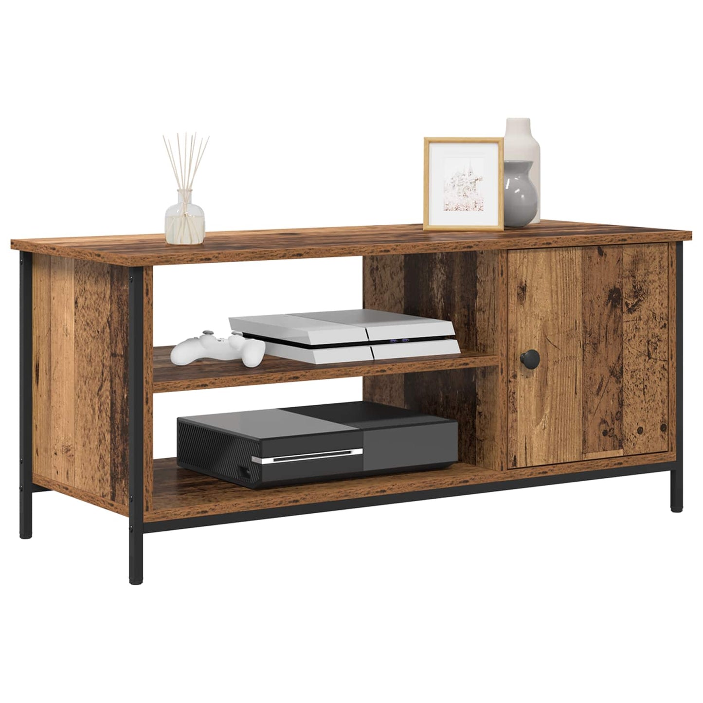 TV Cabinet Old Wood 100 x 40 x 45 cm Engineered Wood