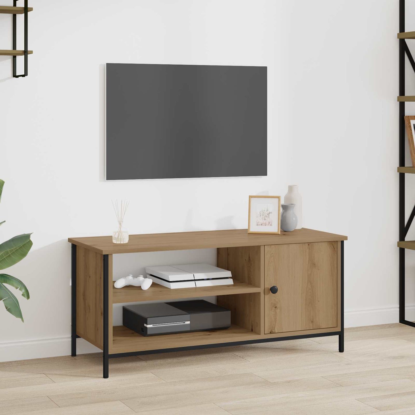TV Cabinet Artisan Oak 100 x 40 x 45 cm Engineered Wood