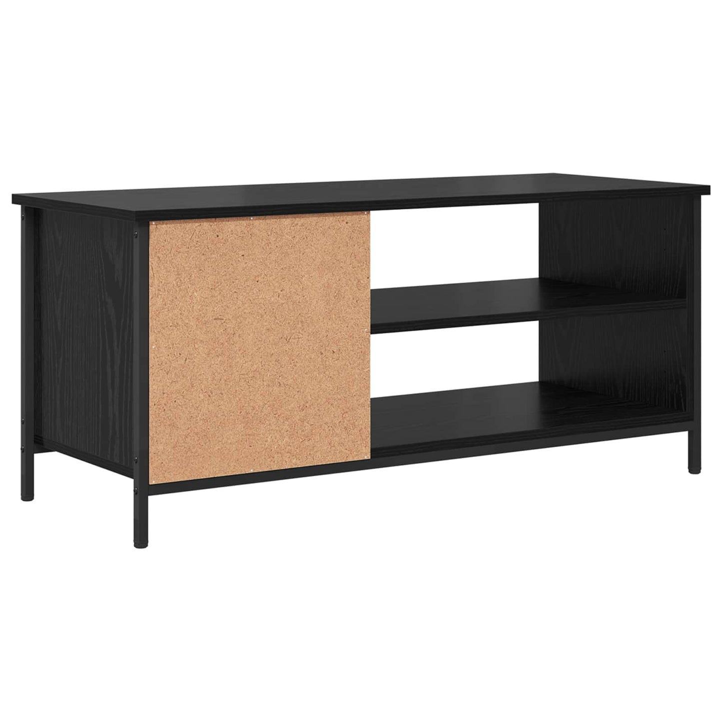 TV Cabinet Black Oak 100 x 40 x 45 cm Engineered Wood
