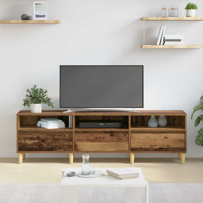 TV Cabinet Old Wood 150 x 30 x 45 cm Engineered Wood