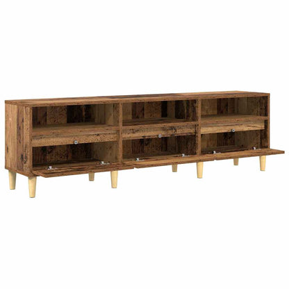 TV Cabinet Old Wood 150 x 30 x 45 cm Engineered Wood