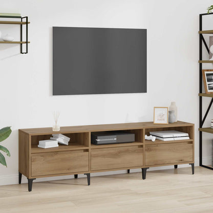 TV Cabinet with Drawer Artisan Oak 150 x 30 x 45 cm