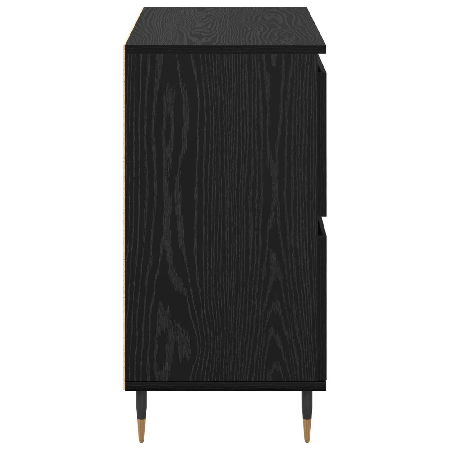 Sideboard Black Oak 60 x 35 x 70 cm