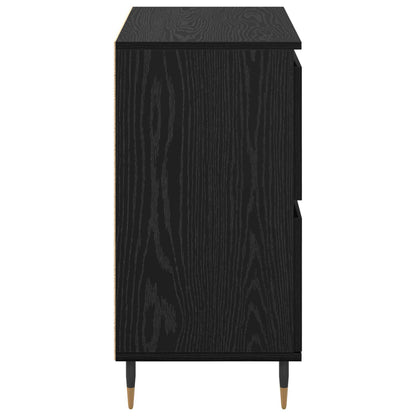 Sideboard Black Oak 60 x 35 x 70 cm