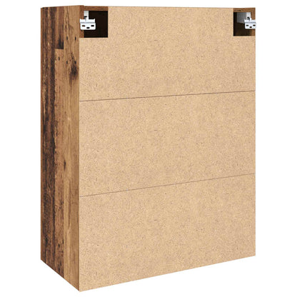 Wall Cabinet Old Wood 69.5 x 34 x 90 cm Engineered Wood