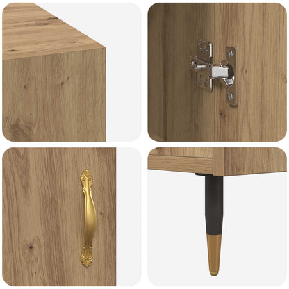 Desk Artisan oak Engineered wood 140 x 50 x 75 cm