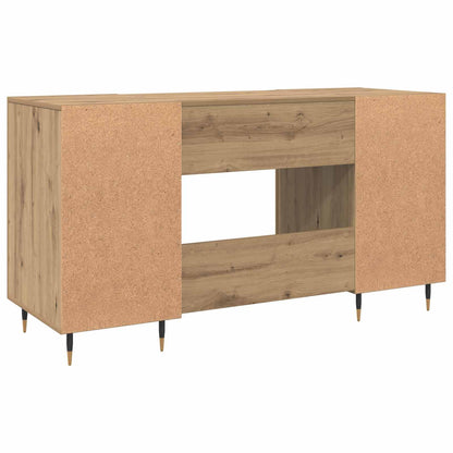 Desk Artisan oak Engineered wood 140 x 50 x 75 cm