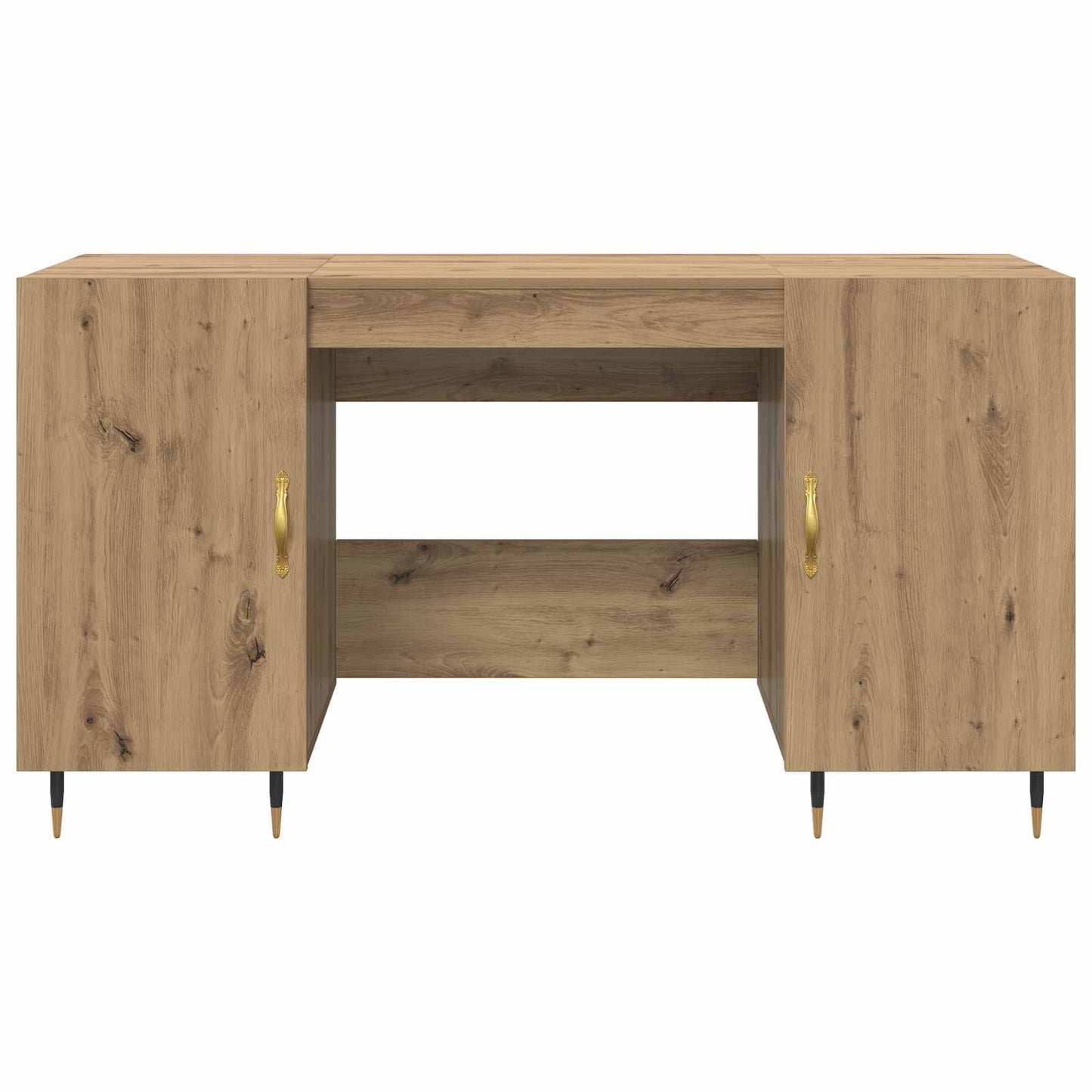 Desk Artisan oak Engineered wood 140 x 50 x 75 cm