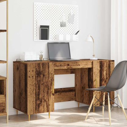 Desk Old wood Engineered wood 140 x 50 x 75 cm