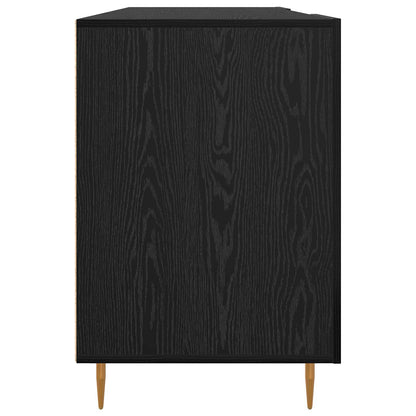 Desk Black oak Engineered wood 140 x 50 x 75 cm