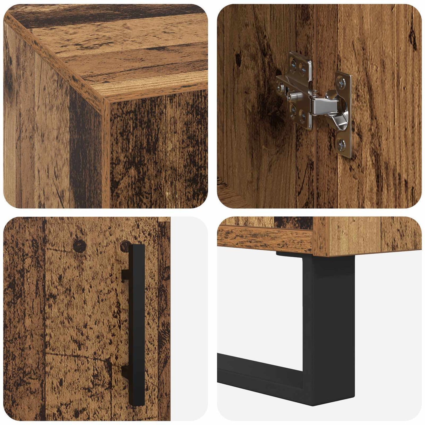 Desk Old wood Engineered wood 140 x 50 x 75 cm