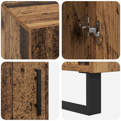 Desk Old wood Engineered wood 140 x 50 x 75 cm