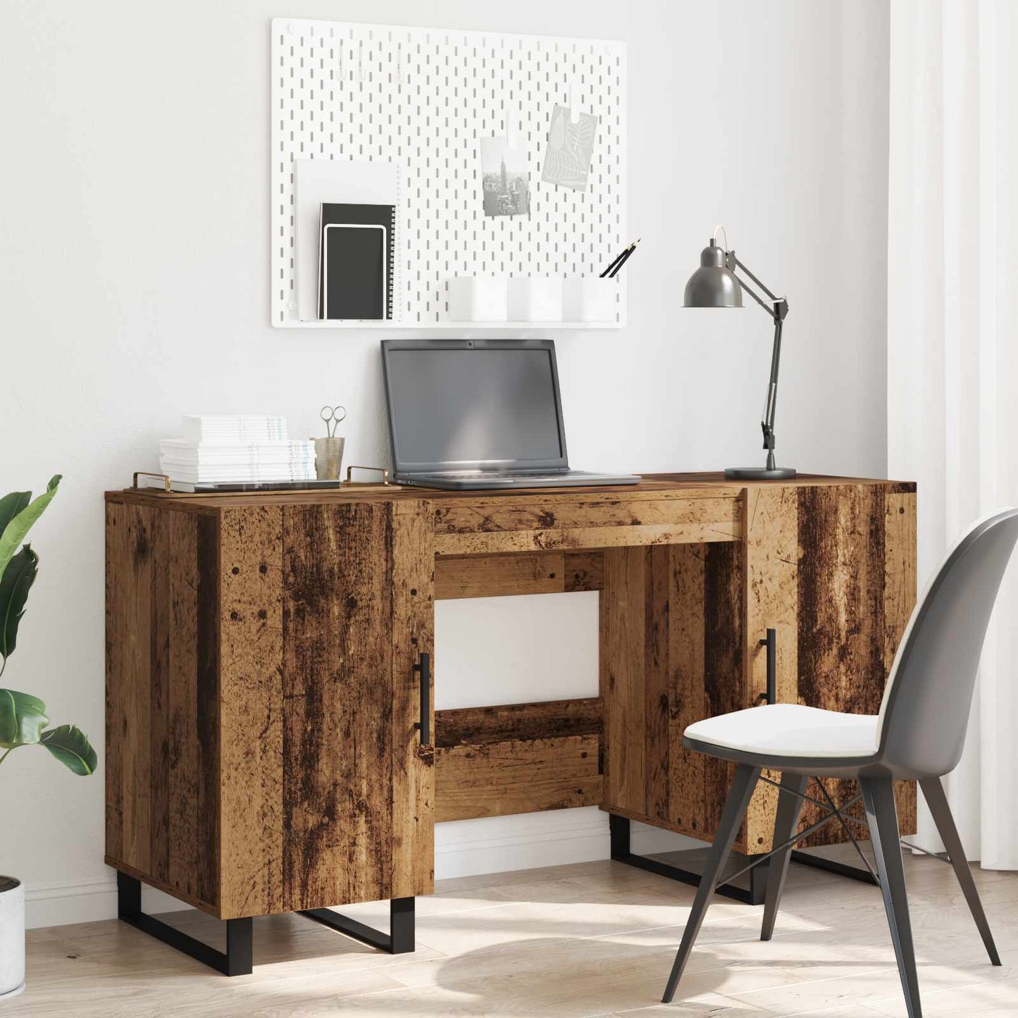 Desk Old wood Engineered wood 140 x 50 x 75 cm