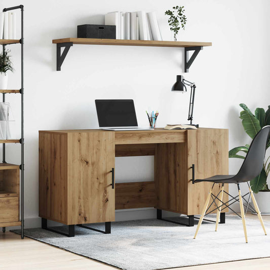 Desk Artisan oak Engineered wood 140 x 50 x 75 cm