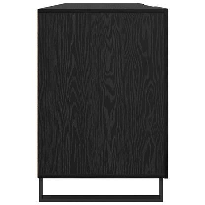 Desk Black oak Engineered wood 140 x 50 x 75 cm