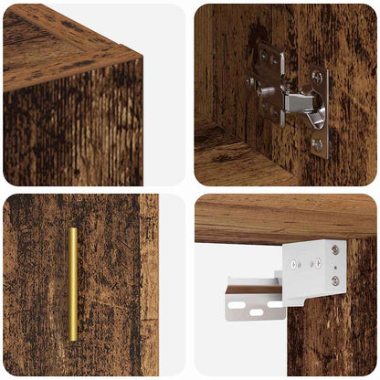 Wall Cabinet Old wood 60 x 31 x 70 cm Engineered wood