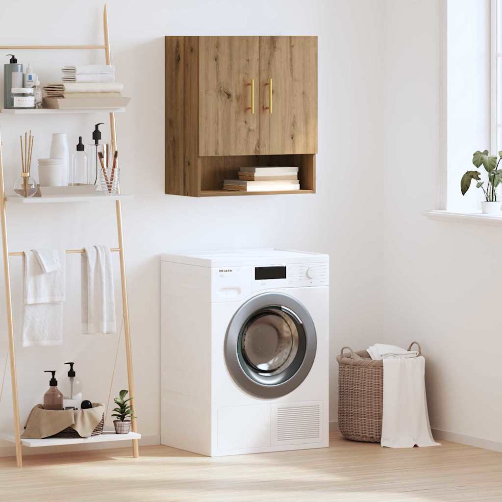 Wall Cabinet 60 x 31 x 70 cm Engineered Wood Artisan oak