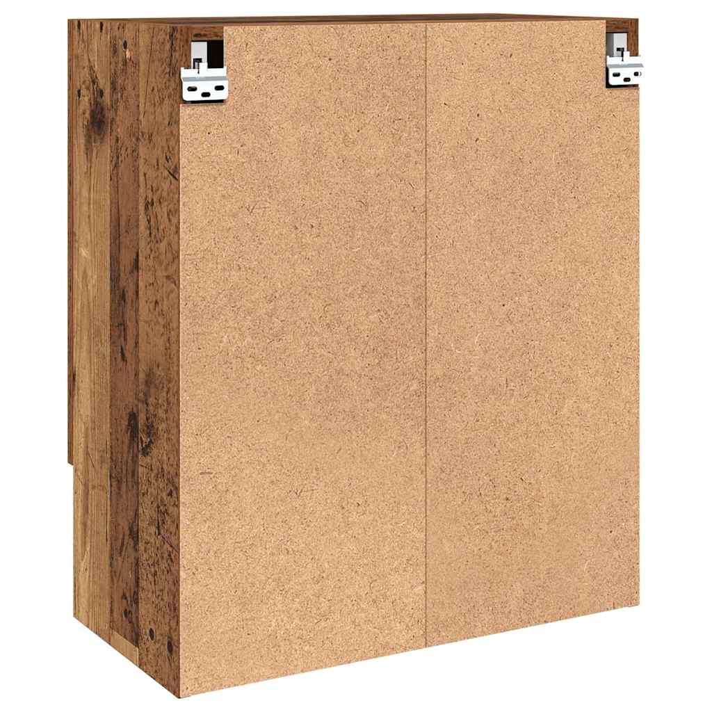 Wall-Mounted Cabinet Old Wood 60 x 31 x 70 cm Engineered Wood