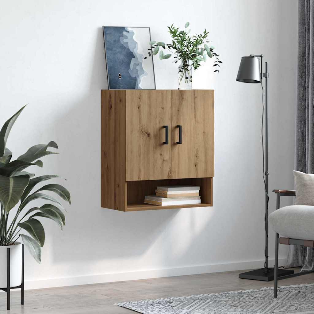 Wall Cabinet 60 x 31 x 70 cm Engineered Wood Artisan oak