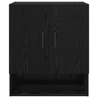 Wall Cabinet 60 x 31 x 70 cm Engineered Wood Black oak