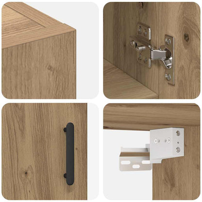 Wall-Mounted Cabinet 60 x 31 x 70 cm Engineered Wood