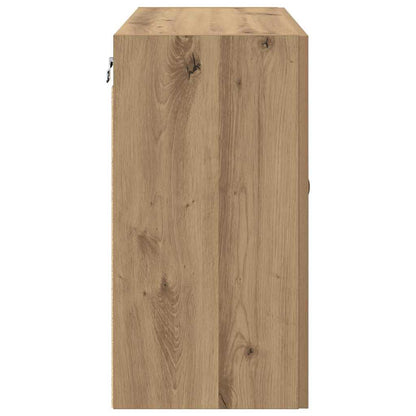 Wall Cabinet 60 x 31 x 60 cm Engineered Wood Artisan oak