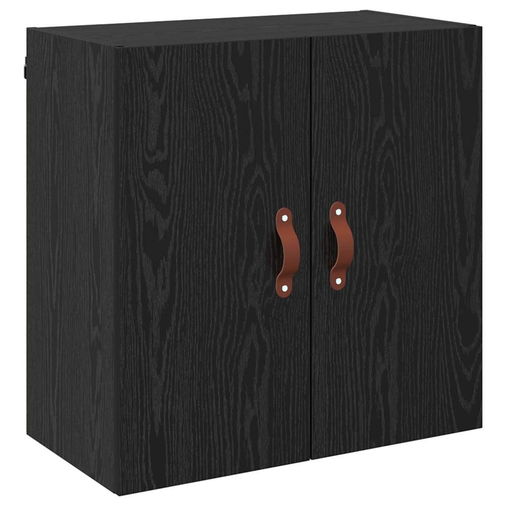 Wall Cabinet 60 x 31 x 60 cm Engineered Wood Black oak
