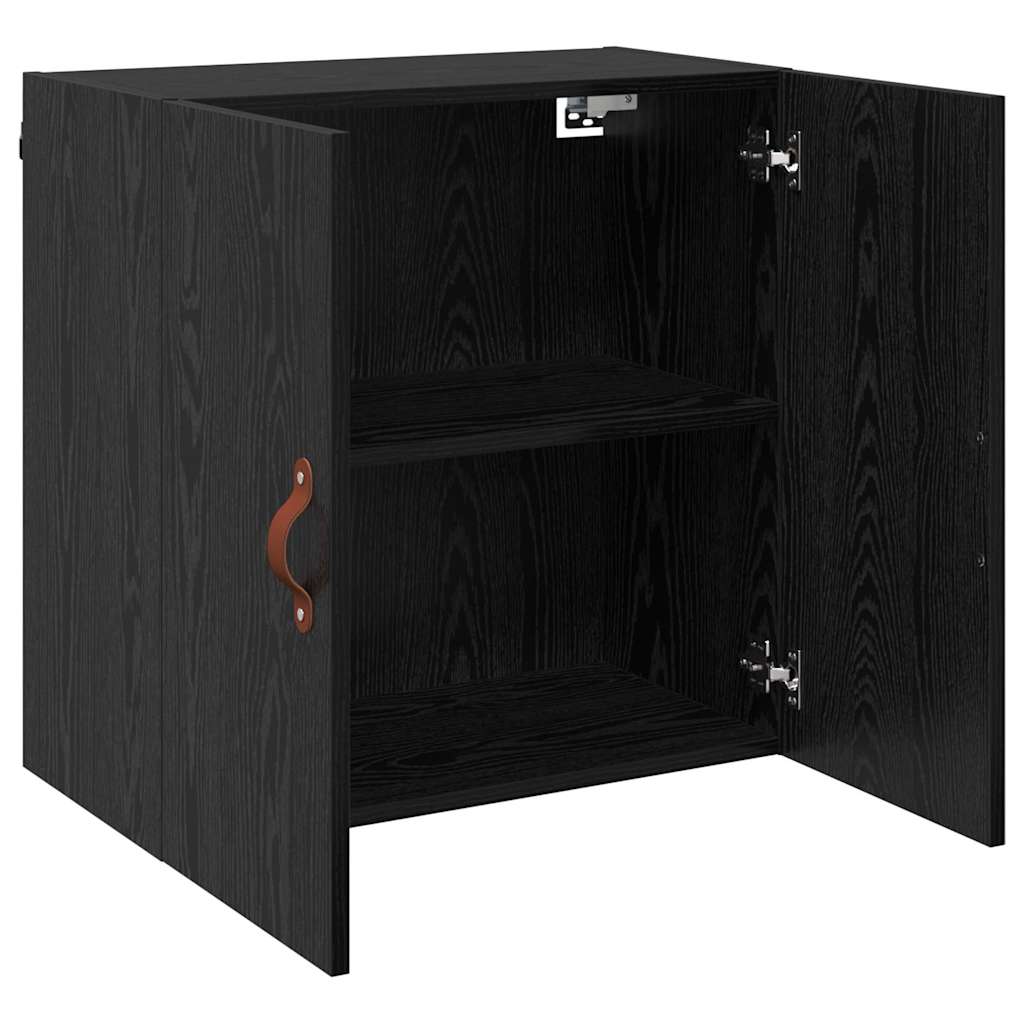Wall Cabinet 60 x 31 x 60 cm Engineered Wood Black oak