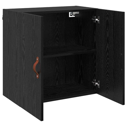 Wall Cabinet 60 x 31 x 60 cm Engineered Wood Black oak
