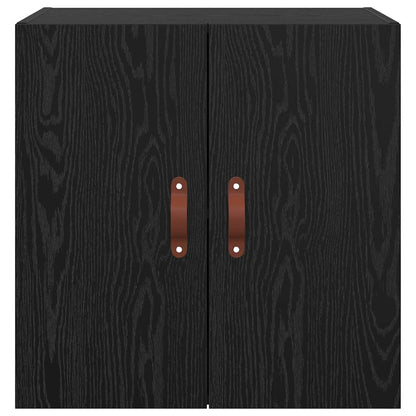 Wall Cabinet 60 x 31 x 60 cm Engineered Wood Black oak