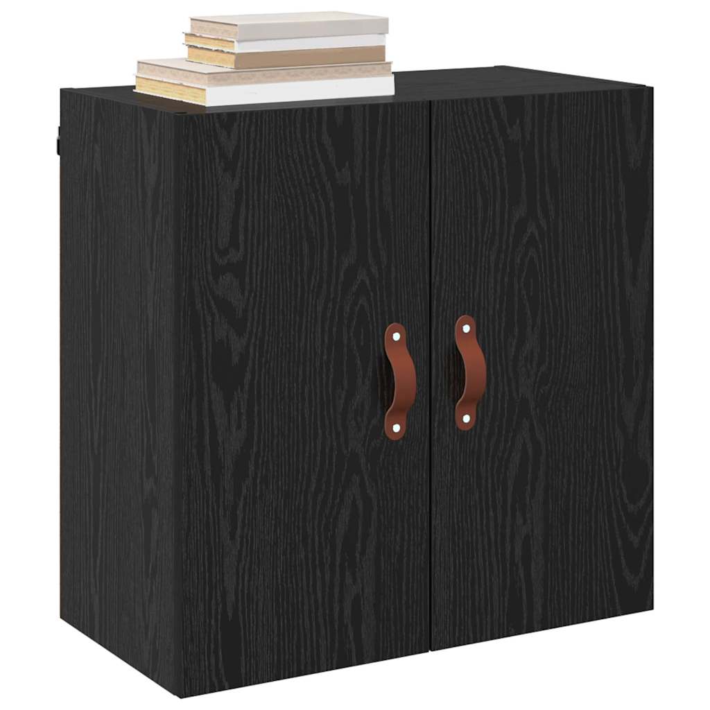 Wall Cabinet 60 x 31 x 60 cm Engineered Wood Black oak