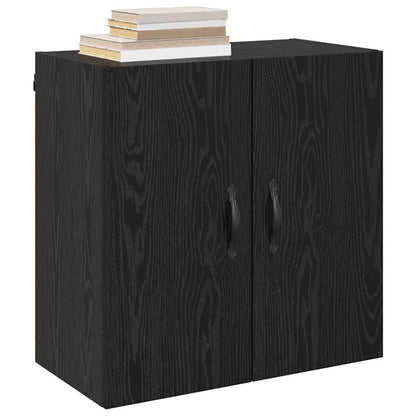 Wall-Mounted Cabinet 60 x 31 x 60 cm Engineered Wood Black Oak