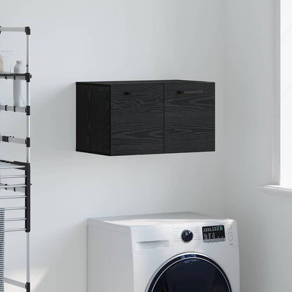Wall-Mounted Cabinet Wall-mounted Black Oak 60 x 36.5 x 35 cm