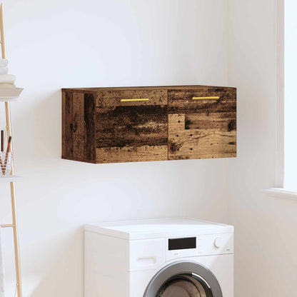Wall Cabinet Old wood 80 x 36.5 x 35 cm Engineered wood