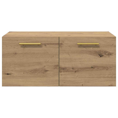 Wall Cabinet 80 x 36.5 x 35 cm Engineered Wood Artisan oak