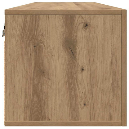 Wall Cabinet 80 x 36.5 x 35 cm Engineered Wood Artisan oak