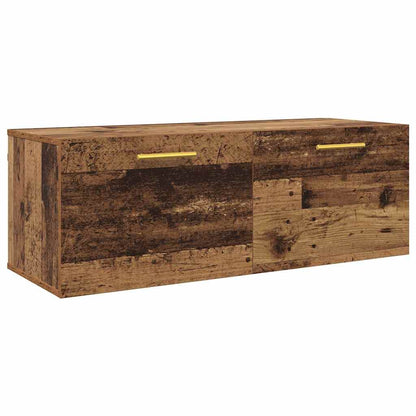 Wall Cabinet 100 x 36.5 x 35 cm Engineered Wood Old wood
