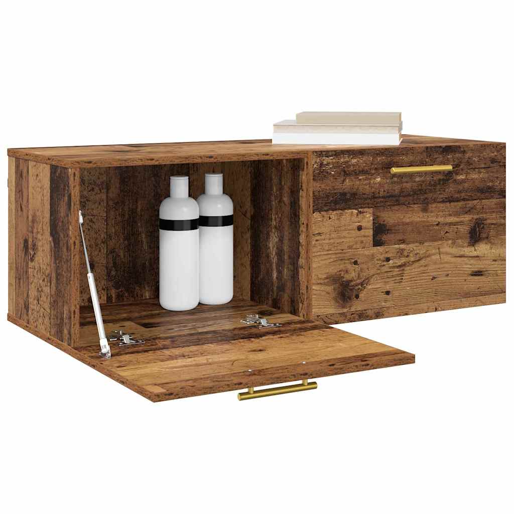 Wall Cabinet 100 x 36.5 x 35 cm Engineered Wood Old wood