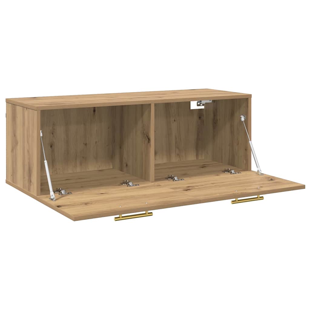 Wall Cabinet Artisan oak 100 x 36.5 x 35 cm Engineered wood